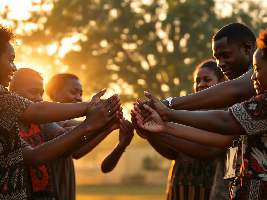 Mains unies pour la paix et la réconciliation